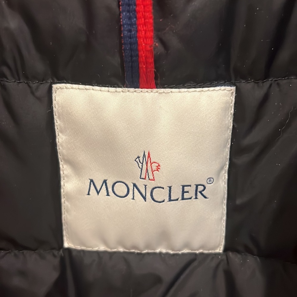 Moncler Coat with Fur Trim - Picture 13 of 14